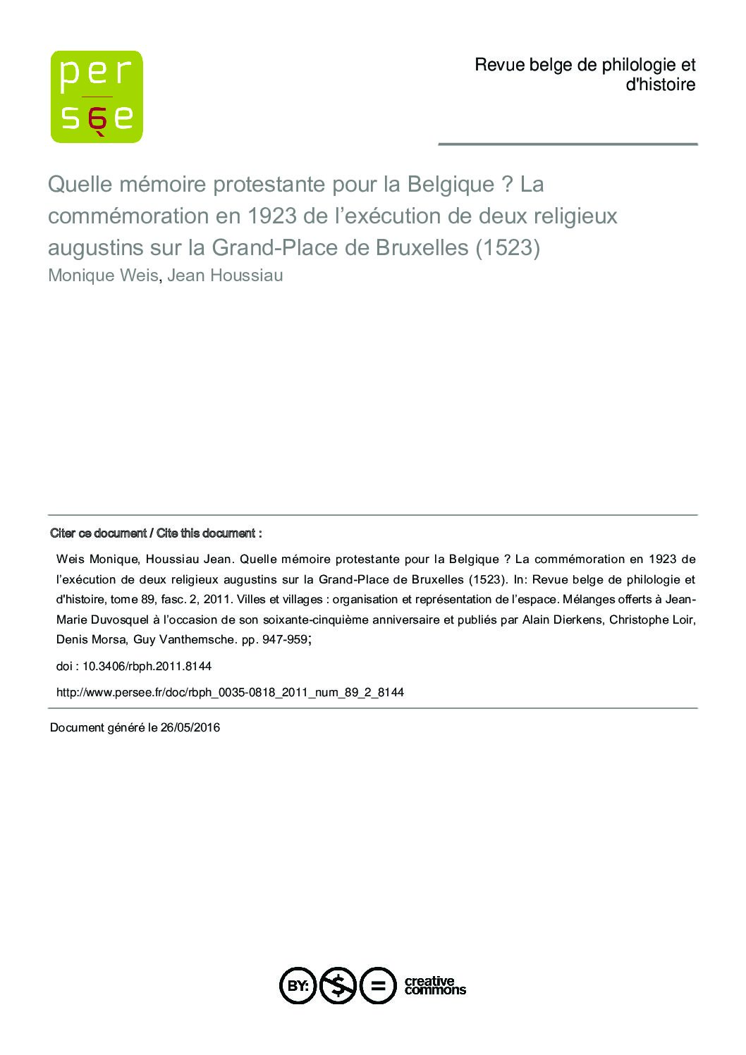 Article - 24Heures, 14juillet 2016 : St-Jean de Cour